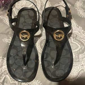 Coach flip flops